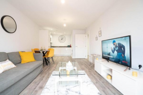 Cosy, new-build apartment with Netflix
